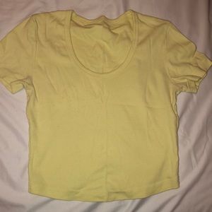 American Apparel T-shirt crop top